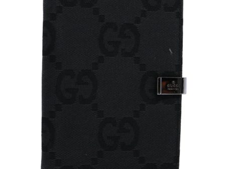 GUCCI GG Canvas Day Planner Cover Black 031 1408 0928 yk9521 Online now