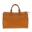 LOUIS VUITTON Epi Speedy 25 Hand Bag Orange Mandarin M5903H  91637 Online