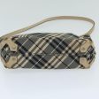 BURBERRY Nova Check Blue Label Shoulder Bag Canvas BlueNew bs12920 For Sale