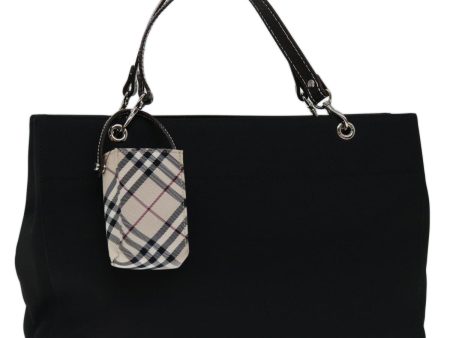 BURBERRY Blue Label Tote Bag Canvas BlackNew hk1180 Online Hot Sale