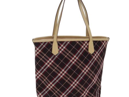 BURBERRY Blue Label Tote Bag Canvas BrownNew ki4342 Supply