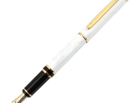 Pilot Grance Fountain Pen - Pearl White GT Cheap