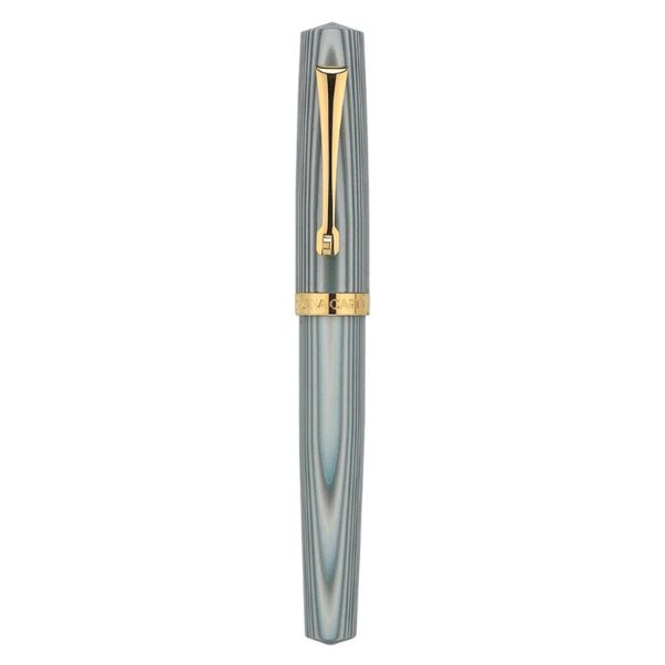 Magna Carta Libertatum Crown Fountain Pen - Grey White GT Online Hot Sale