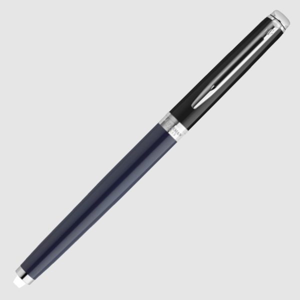 Waterman Hemisphere Colour Blocking Fountain Pen - Black & Blue CT Online now