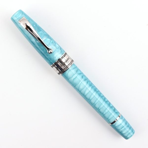 Montegrappa Regal Year of the Dragon Fountain Pen - Laguna Blue (Limited Edition) Cheap