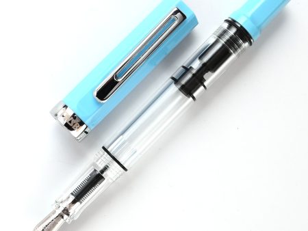 TWSBI Eco Fountain Pen - Sky Blue CT For Cheap