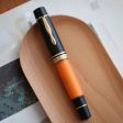 Majohn (Moonman) P139 No.6 Fountain Pen - Orange GT For Discount