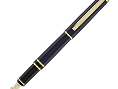 Pilot Grance Fountain Pen - Deep Navy Blue GT For Cheap