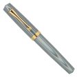 Magna Carta Libertatum Crown Fountain Pen - Grey White GT Online Hot Sale