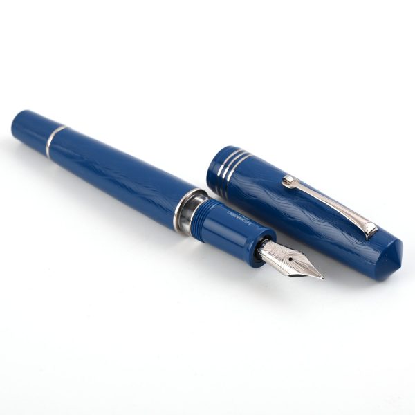 Leonardo MZ Grande 2.0 The Art of Guilloche Fountain Pen - Iris CT Sale