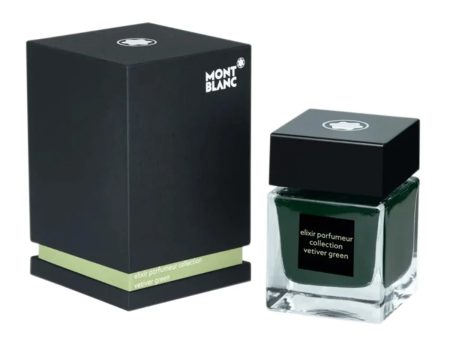 Montblanc Elixir Parfumeur Ink Bottle, Vetiver Green - 50ml Online Hot Sale