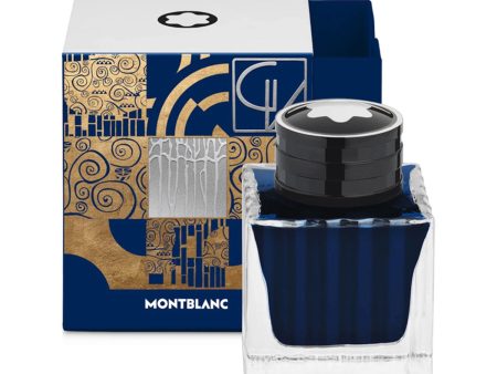 Montblanc Masters of Art Homage to Gustav Klimt Ink Bottle, Blue - 50ml Hot on Sale