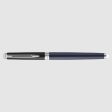 Waterman Hemisphere Colour Blocking Fountain Pen - Black & Blue CT Online now