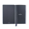 Sheaffer Hard Cover Notebook - Navy - Medium - Plain For Discount