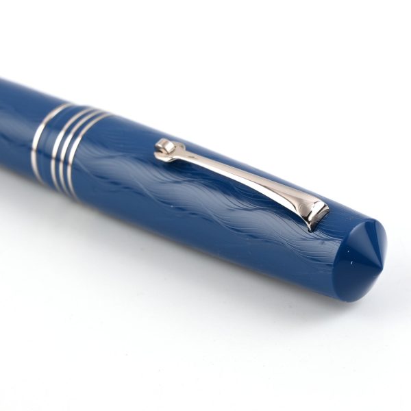 Leonardo MZ Grande 2.0 The Art of Guilloche Fountain Pen - Iris CT Sale