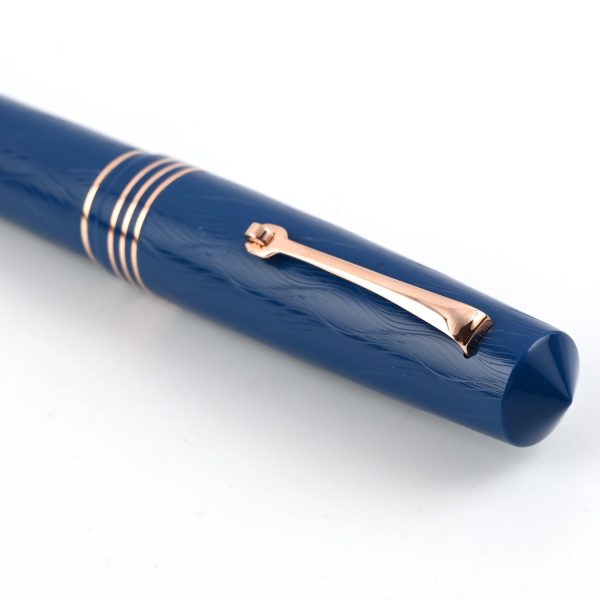 Leonardo MZ Grande 2.0 The Art of Guilloche Fountain Pen - Iris RGT For Cheap