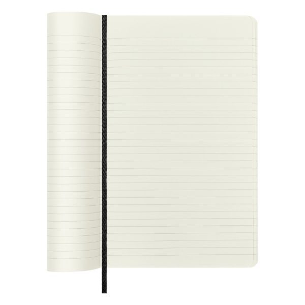 Moleskine Classic Soft Cover Black Notebook - A5, Ruled For Sale