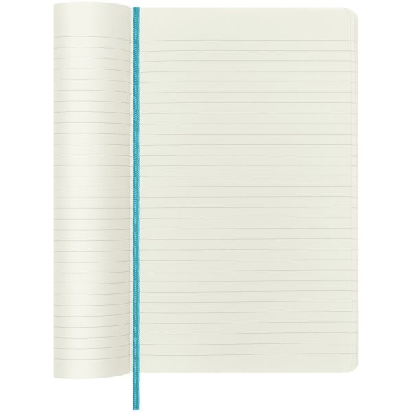 Moleskine Classic Soft Cover Reef Blue Notebook - A5, Ruled For Cheap