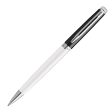 Waterman Hemisphere Colour Blocking Ball Pen - Black & White CT Hot on Sale