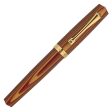 Magna Carta Libertatum Crown Fountain Pen - Red Gold GT Supply