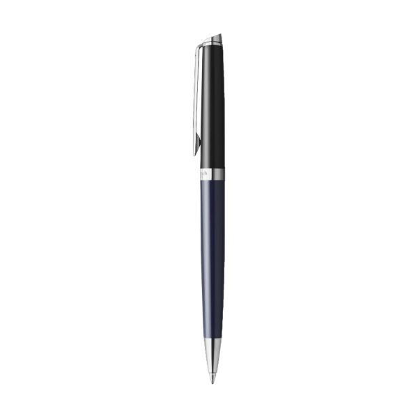 Waterman Hemisphere Colour Blocking Ball Pen - Black & Blue CT Hot on Sale