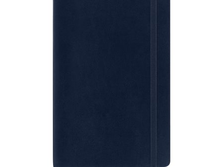 Moleskine Classic Soft Cover Navy Blue Notebook - A5, Ruled Online