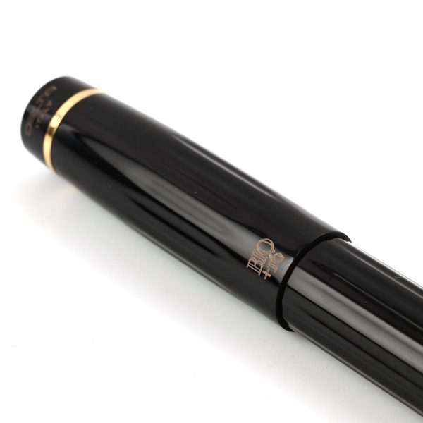 Delta Bio+16 No. 8 14K Gold Fountain Pen - Black GT For Cheap