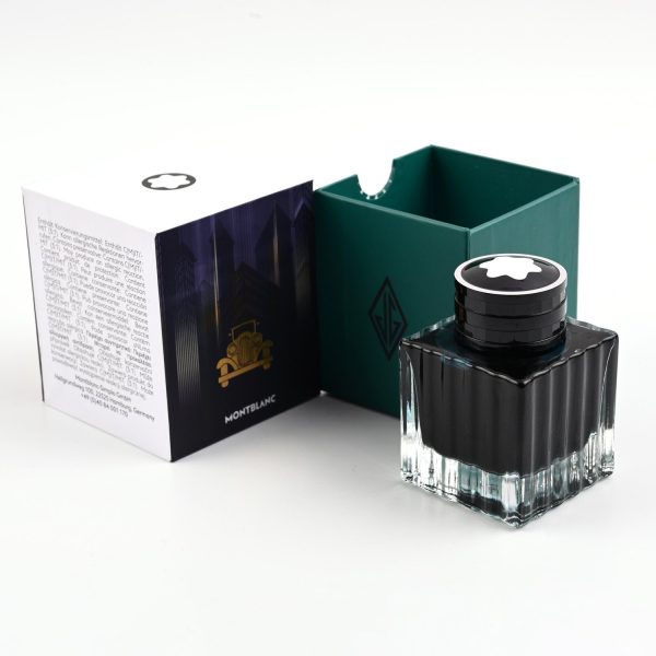 Montblanc Great Characters Homage to the Great Gatsby Ink Bottle, Green - 50ml For Cheap