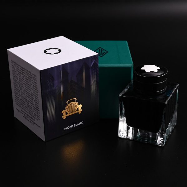 Montblanc Great Characters Homage to the Great Gatsby Ink Bottle, Green - 50ml For Cheap