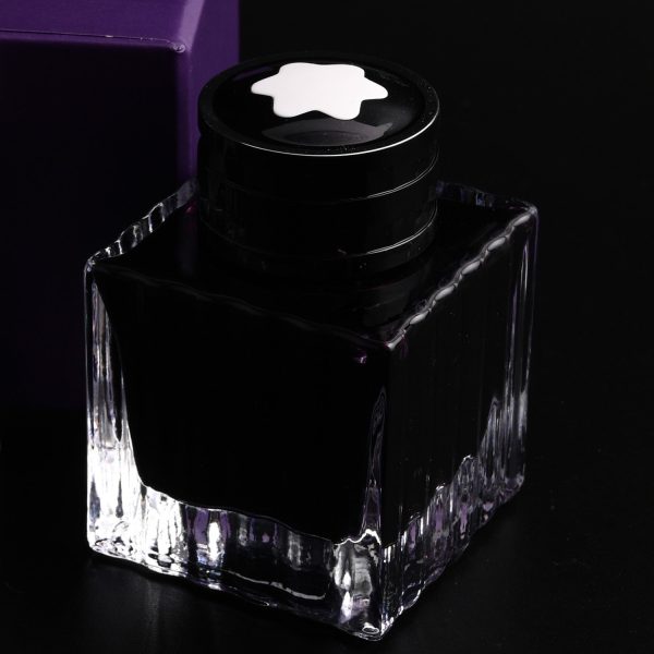 Montblanc Great Characters Enzo Ferrari Ink Bottle, Purple - 50ml For Sale