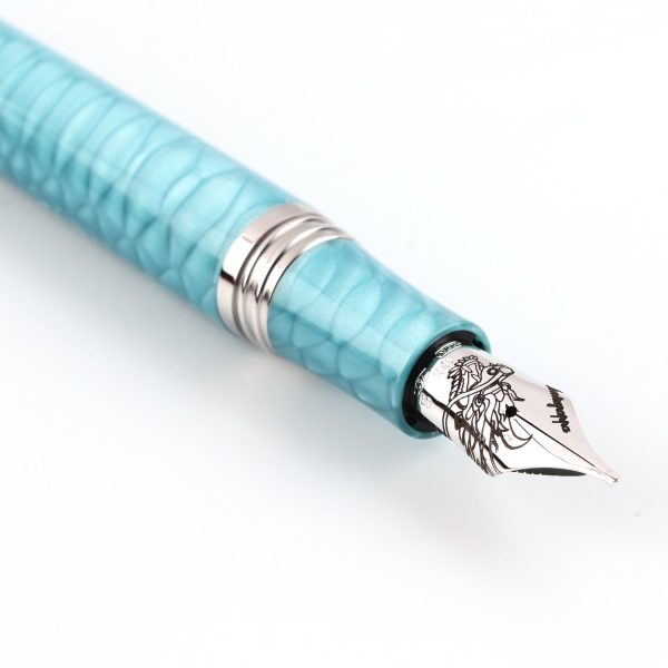 Montegrappa Regal Year of the Dragon Fountain Pen - Laguna Blue (Limited Edition) Cheap