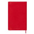 Moleskine Classic Soft Cover Red Notebook - A5, Ruled Online Sale