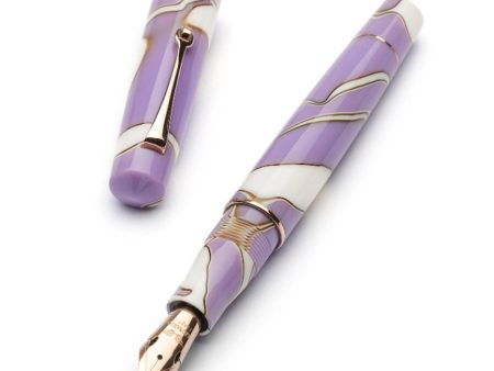 Leonardo Momento Zero Fountain Pen - Nuvola Lilac RGT For Sale