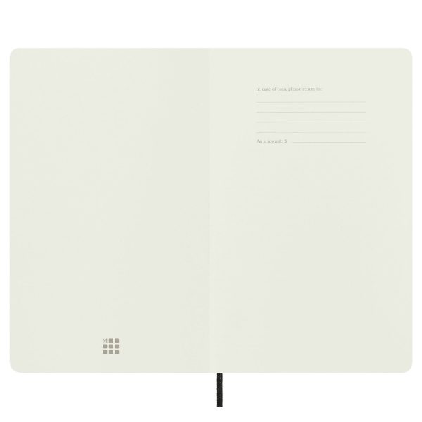 Moleskine Classic Soft Cover Black Notebook - A5, Ruled For Sale