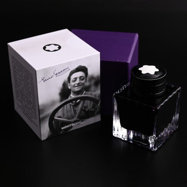 Montblanc Great Characters Enzo Ferrari Ink Bottle, Purple - 50ml For Sale