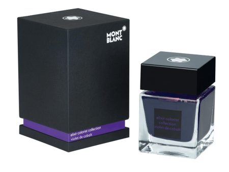 Montblanc Elixir Colorist Ink Bottle, Violet De Cobalt - 50ml Fashion