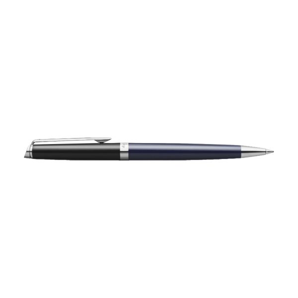 Waterman Hemisphere Colour Blocking Ball Pen - Black & Blue CT Hot on Sale