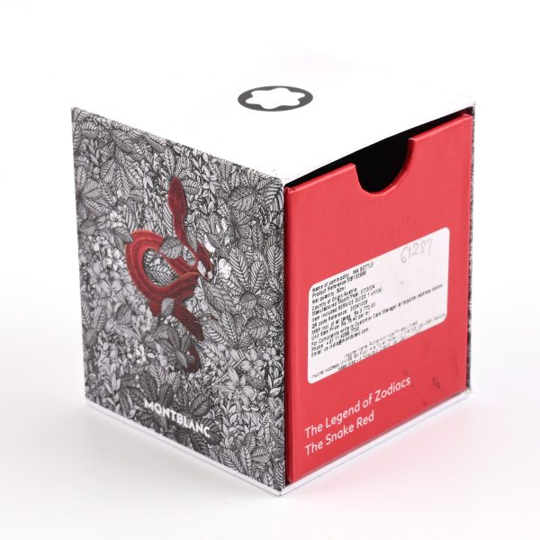 Montblanc The Legend of Zodiac Snake Ink Bottle, Red - 50ml Hot on Sale