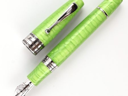 Montegrappa Regal Year of the Dragon Fountain Pen - Mamba Green (Limited Edition) Discount