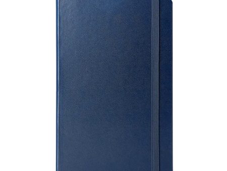 Sheaffer Hard Cover Notebook - Navy - Medium - Plain For Discount