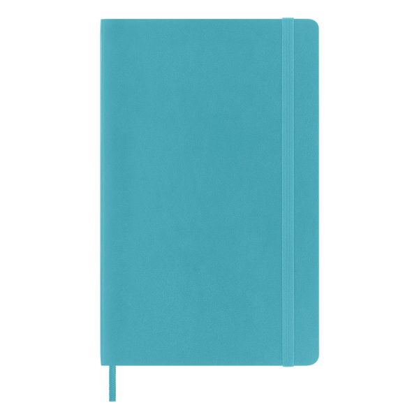 Moleskine Classic Soft Cover Reef Blue Notebook - A5, Ruled For Cheap