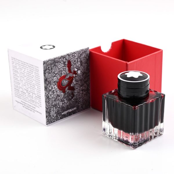 Montblanc The Legend of Zodiac Snake Ink Bottle, Red - 50ml Hot on Sale