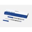 Montblanc 128214 Ball Pen Refill - Royal Blue - Medium - Pack of 2 For Cheap