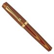 Magna Carta Libertatum Crown Fountain Pen - Red Gold GT Supply